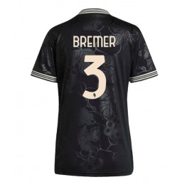 Juventus Gleison Bremer #3 Derde tenue Dames 2025-26 Korte Mouw